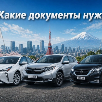 Какие документы должны быть на автомобиль из Японии
