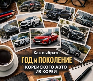 Как выбрать год и поколение корейского авто из Кореи